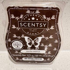 NEW SCENTSY VANILLA WALNUT WAX BAR